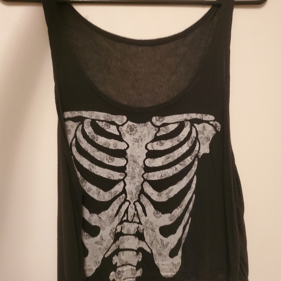 Brandy Melville Ribcage Tank